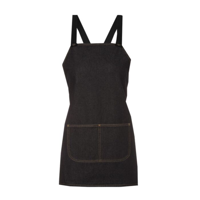 JB's CROSS BACK 65x71 BIB DENIM APRON (WITHOUT STRAP) Thumbnail
