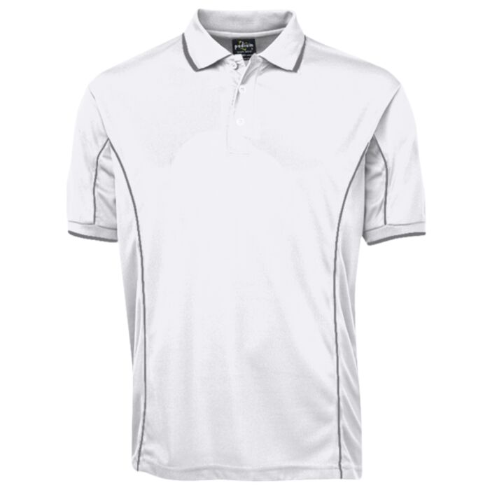 PODIUM S/S PIPING POLO Thumbnail