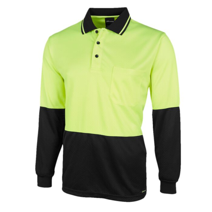 JB's HV 4602.1 L/S JACQUARD POLO Thumbnail