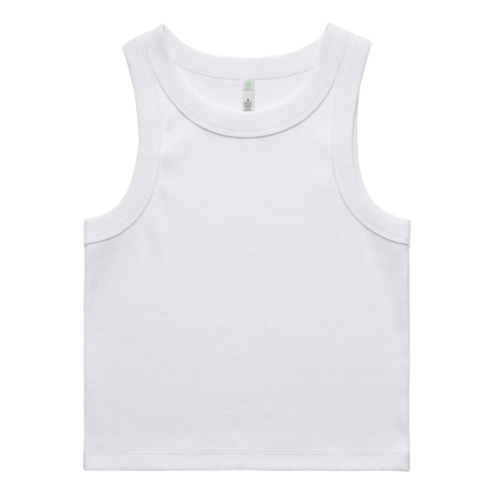 ORGANIC RIB CROP TANK Thumbnail