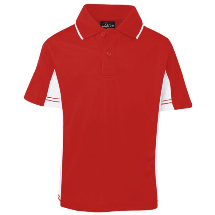 PODIUM KIDS C/TRAST POLO Thumbnail