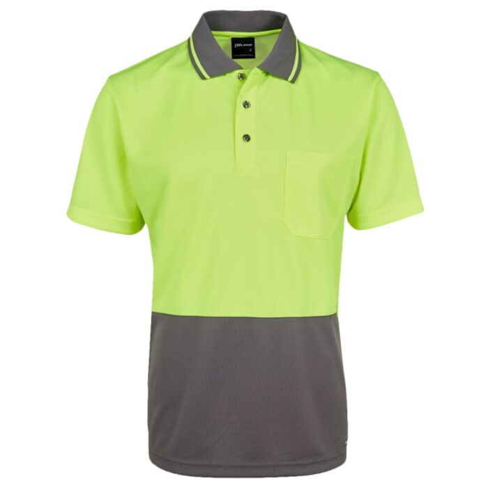 JB's Adults and Kids Hi Vis Non Cuff Traditional Polo Thumbnail